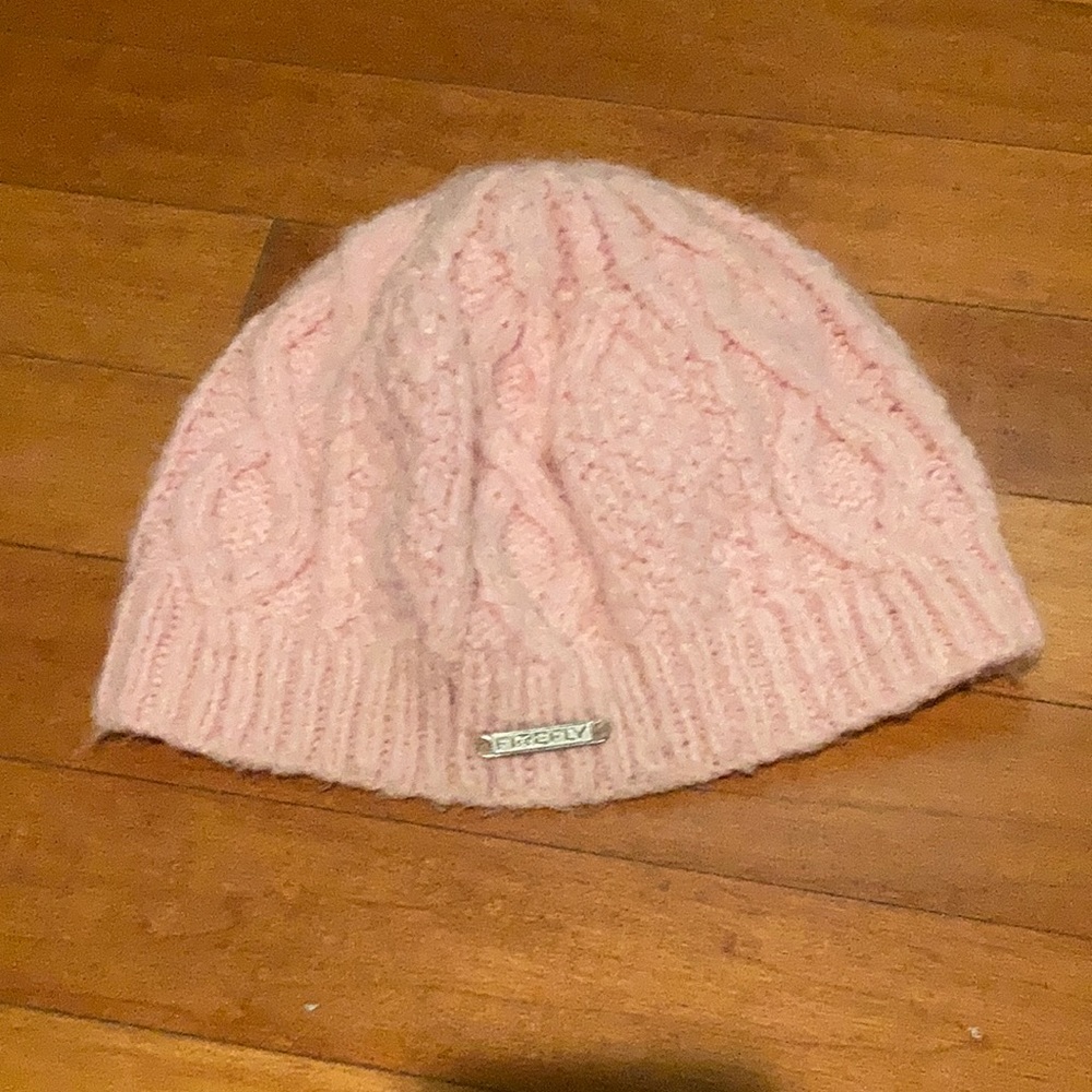 Firefly cable knit beanie